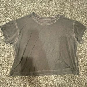 lululemon oversized crop t shirt